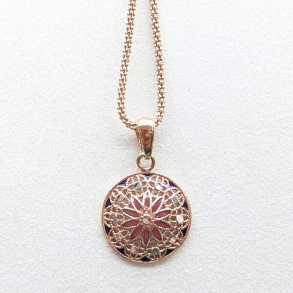 Pendente in filigrana d'argento