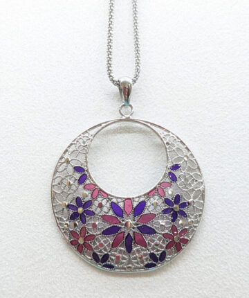 Pendente in filigrana d'argento argento