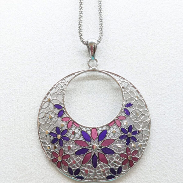 Pendente in filigrana d'argento argento