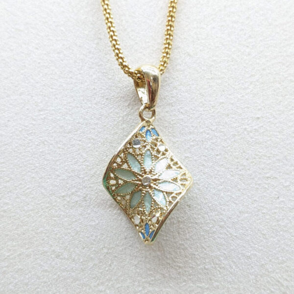 Pendente in filigrana d'argento